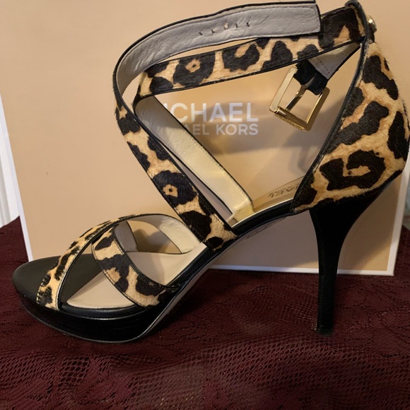 Michael Kors size 11B heels. They were worn once. - Picture 1 of 5